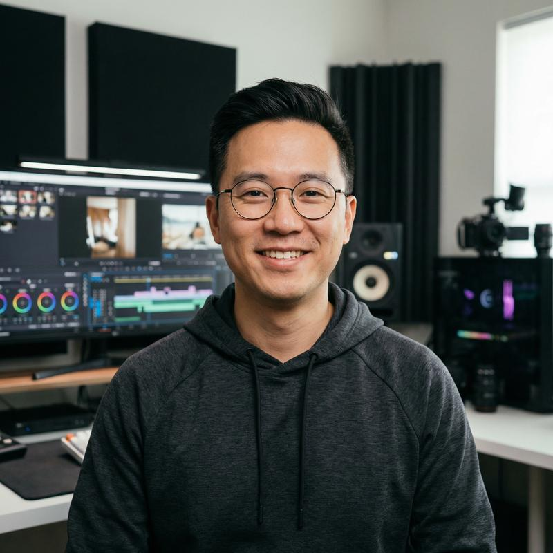 高清视频剪辑师张浩然