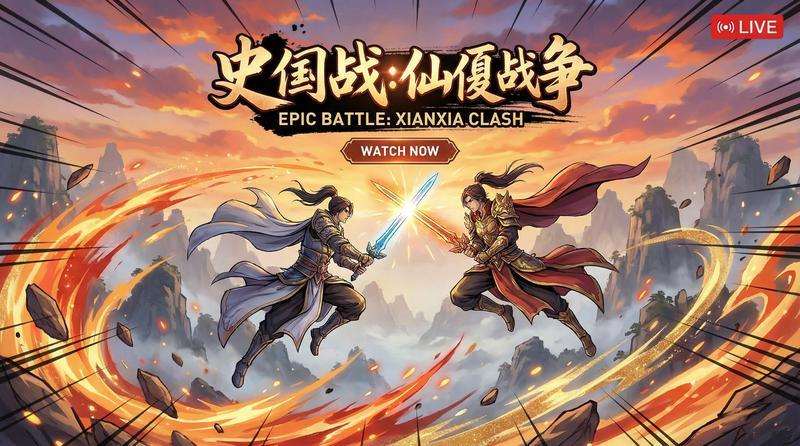 高清视频仙侠对决视频解说